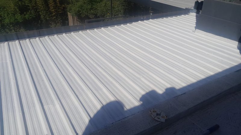 Techo de chapa blanca instalado Córdoba